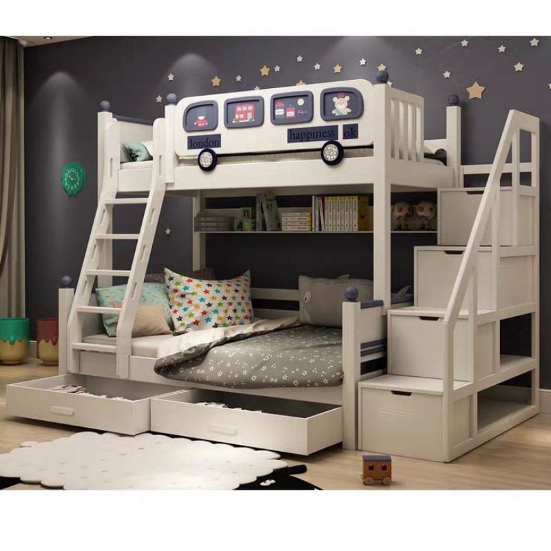 TEMPAT TIDUR ANAK TINGKAT/RANJANG SUSUN ANAK/DIPAN TINGKAT ANAK/TEMPAT TIDUR ANAK KARAKTER