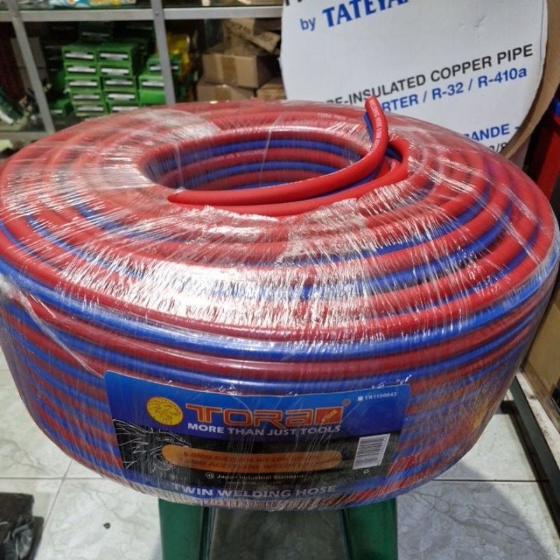 Selang Las Doble LPG Oxigen Twin Welding Hose Tora