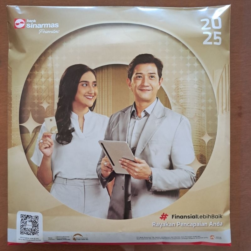 

Kalender Meja Bank SinarMas 2025 Kalender duduk Bank Simas