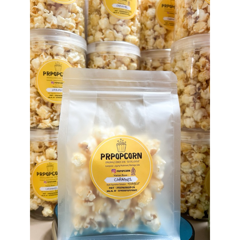 

Popcorn Pouch Prpopcorn Caramel