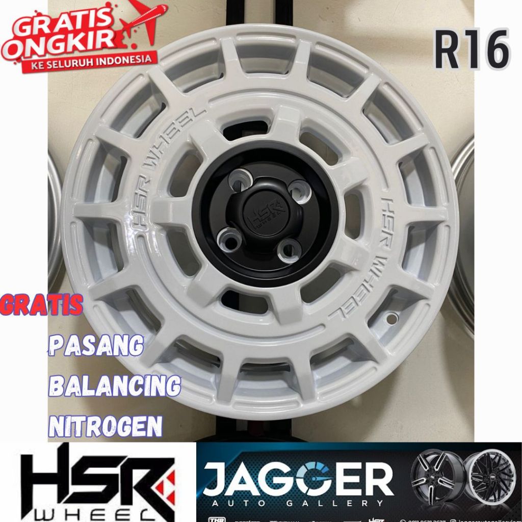 Veleg mobil ring 16 brio, agya, mobilio, jazz, yaris, raize HSR MENTAWAI