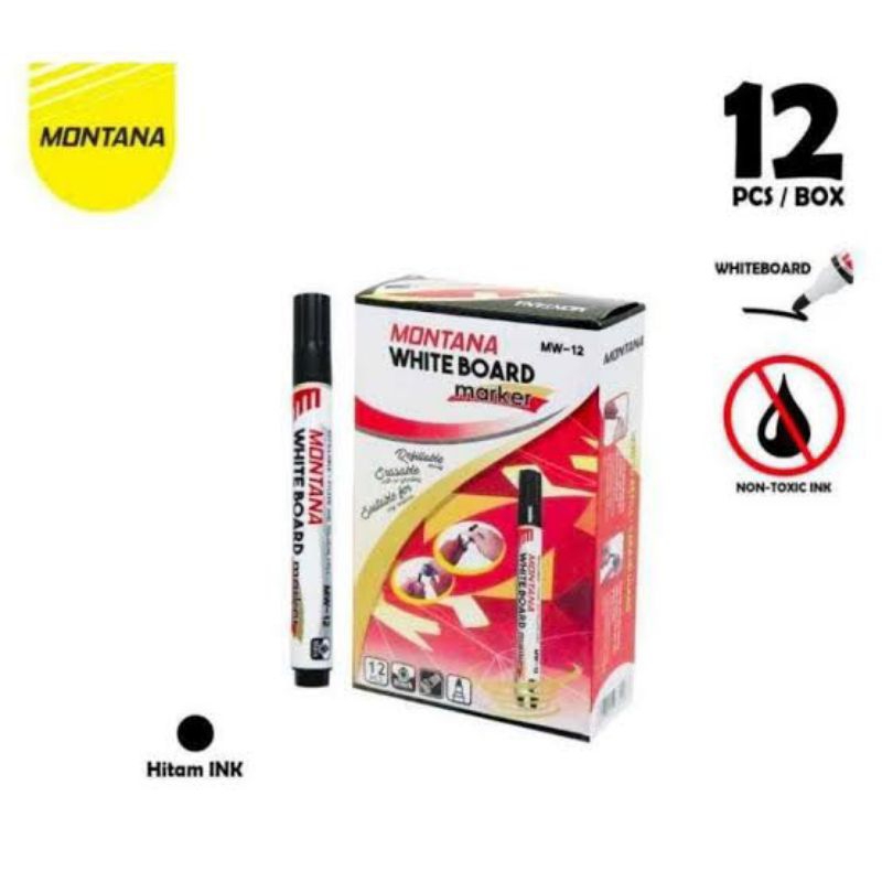 

spidol montanan 1box 12pcs