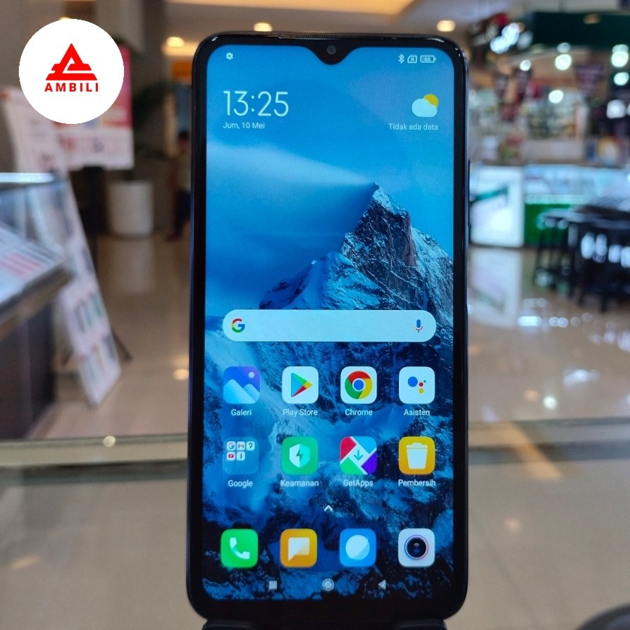 HP HAPE BEKAS SECOND XIAOMI REDMI 9T - BLUE 6/128