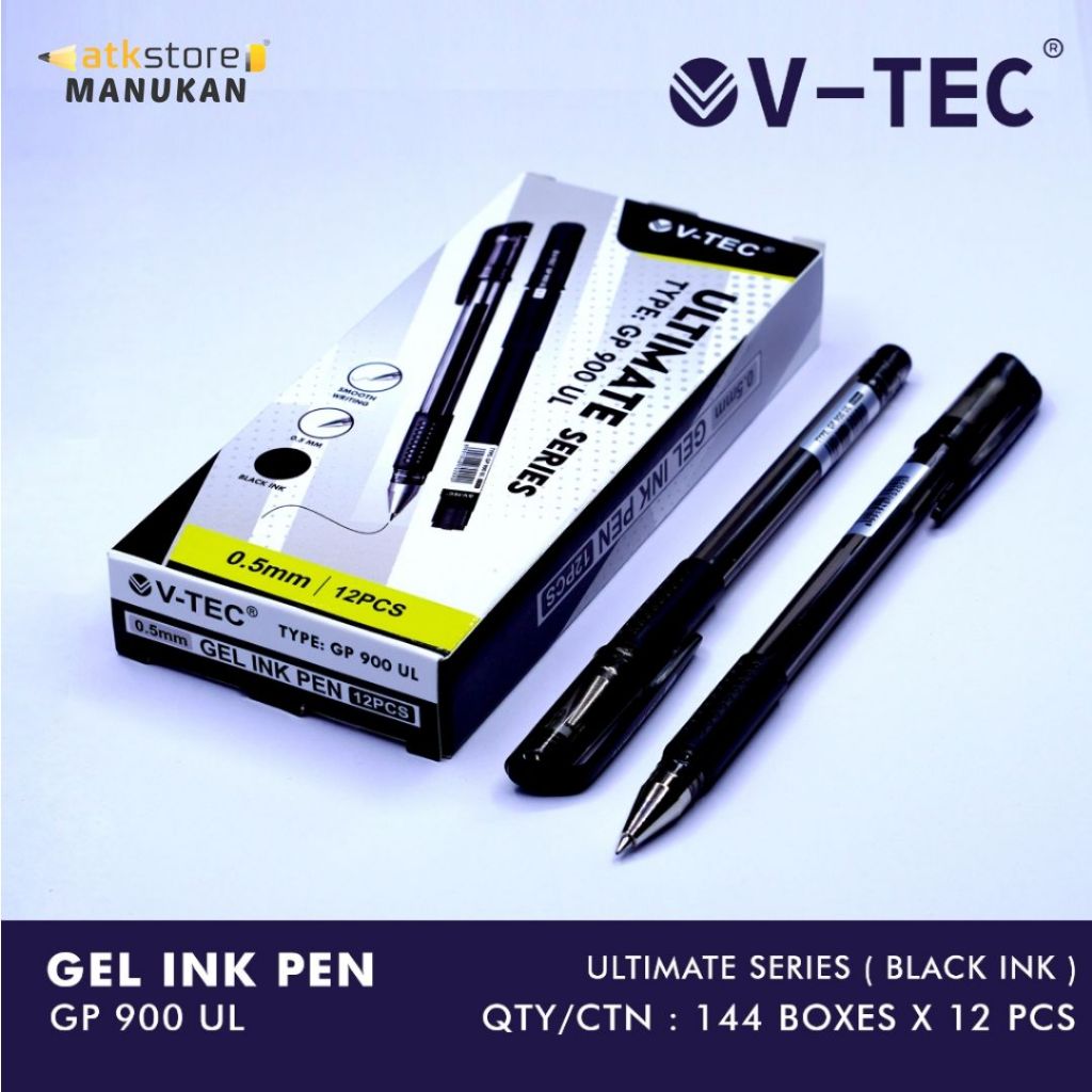 

Pulpen V TEC Gel Pen Classic GP 900 UL
