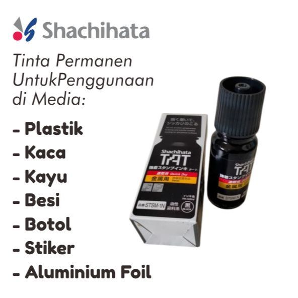 

Tinta Shacihata TAT STSM-1N 55ml Hitam