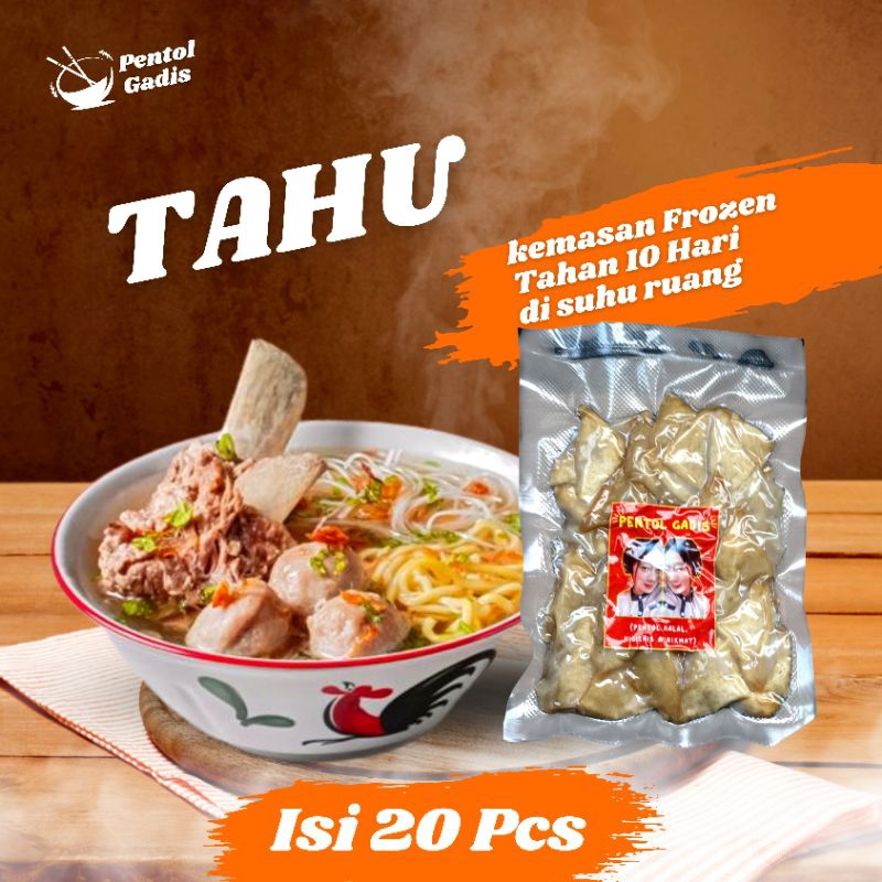 

20 PCS TAHU PENTOL GADIS