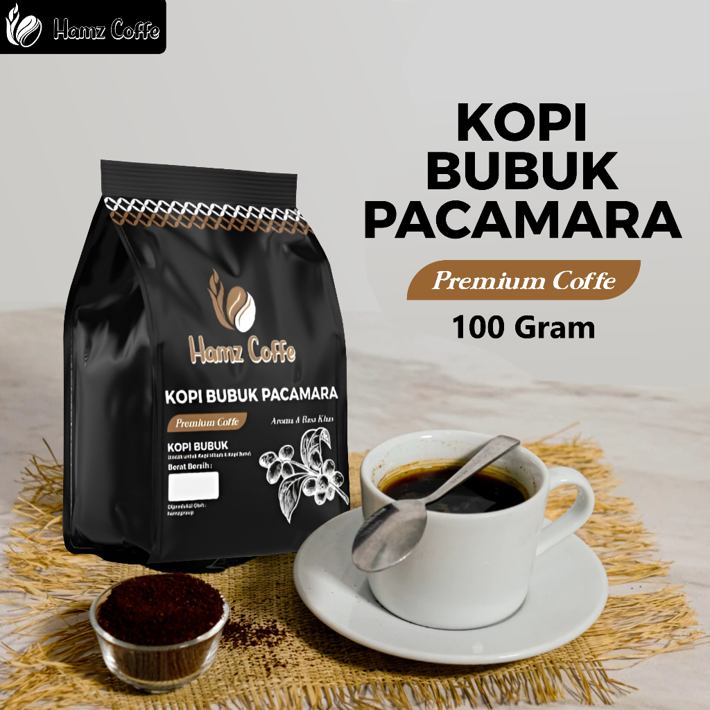 

Hamz Coffee - kopi bubuk pacamara premium dari biji kopi terbaik 100gr