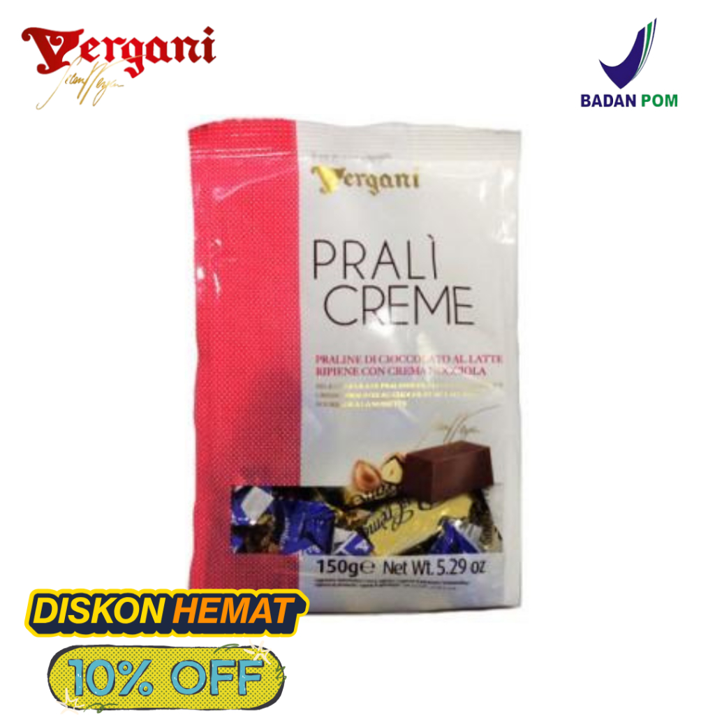 

Vergani Prali creme Nocciola | Coklat Italia | 150gr