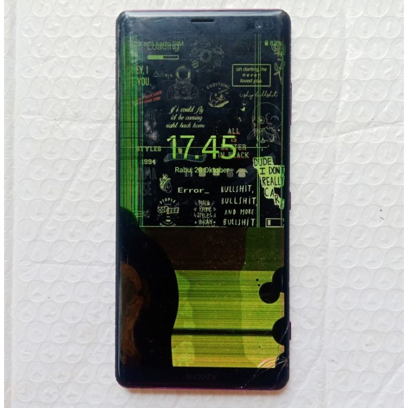 Mesin Sony Xperia XZ3 WiMAX 2+ JP SOV39 normal