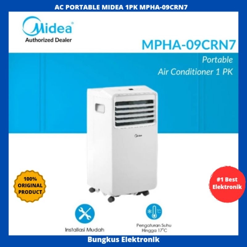 AC PORTABLE MIDEA 1PK MPHA-09CRN7 AC PORTABLE MIDEA 1 PK