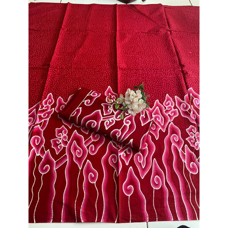KAIN BATIK TULIS MEGA MENDUNG BERAS TUMPAH/BATIK KHAS CIREBON