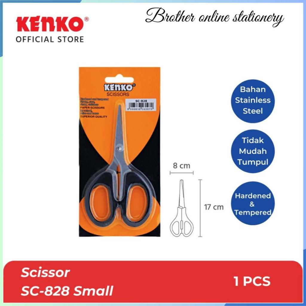 

BOS Gunting Kenko Kecil SC-828/Pemotong Kertas/Gunting Kertas