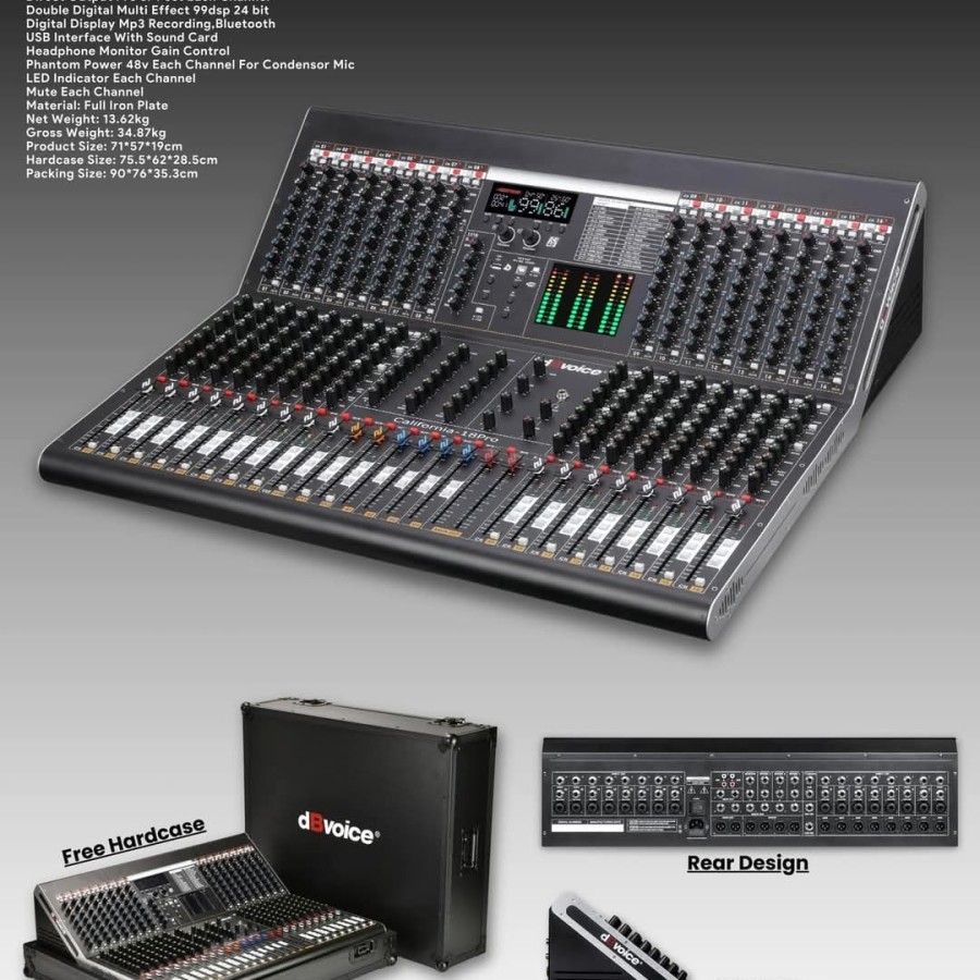 Mixer Audio DB Voice California 18 Pro | Db voice California 18PRO | DB Voice California-14 Original