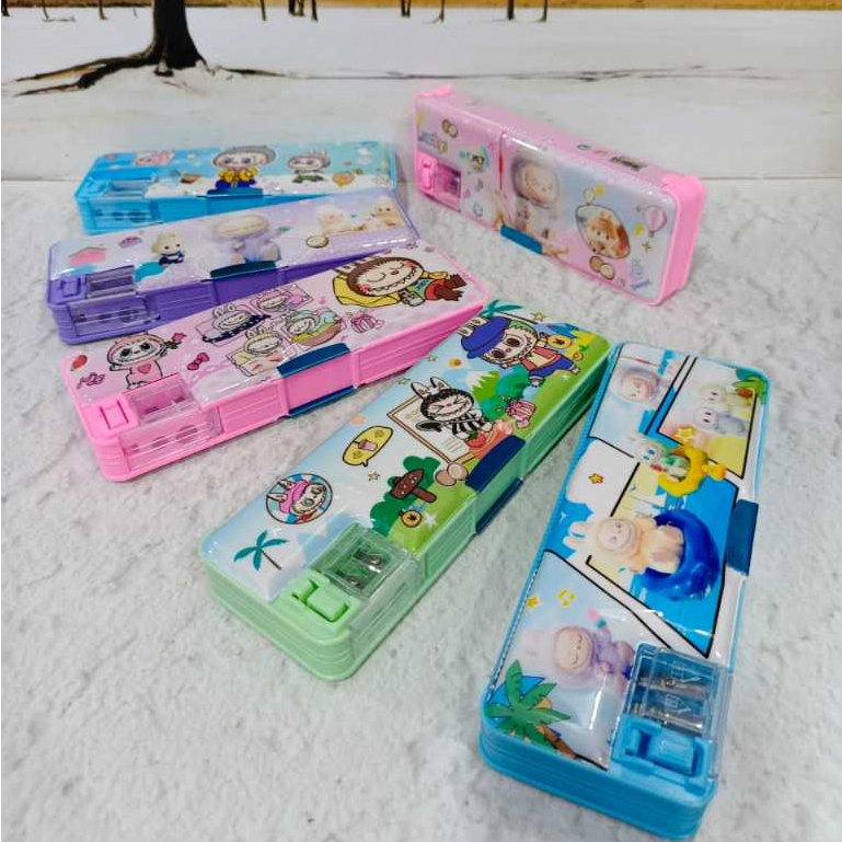 

(1pc) KOTAK PENSIL PENCIL CASE MAGNET LABUBU TEMPAT KOSTAK