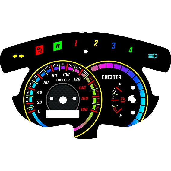 Custom Speedometer Motor Jupiter MX Old