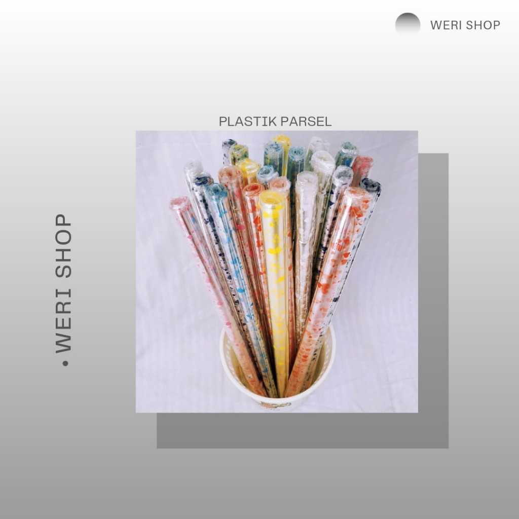 PLASTIK PARCEL MOTIF / PLASTIK PARCEL PEMBUNGKUS MOTIF RANDOM (PER PCS)