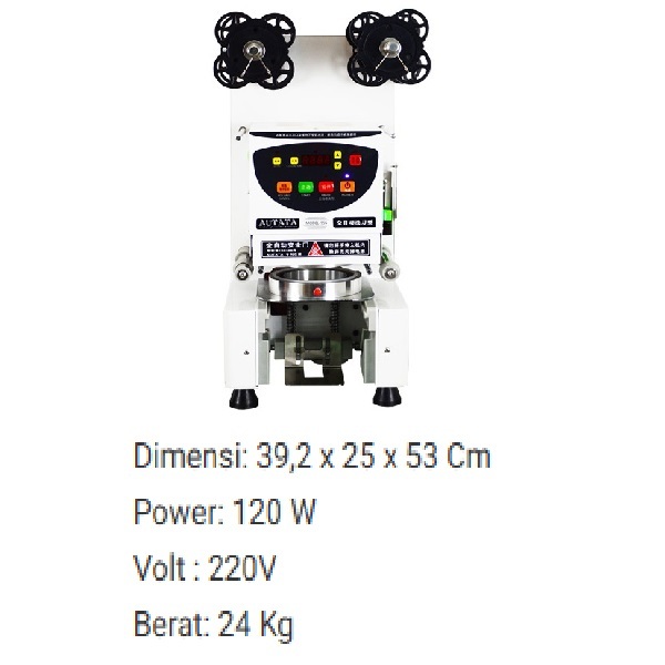 Mesin Cup Sealer Full Automatic Autata ATT-95S