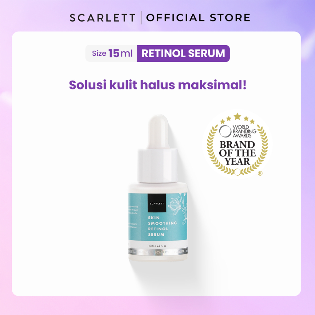 Scarlett Whitening Skin Smoothing Retinol Serum