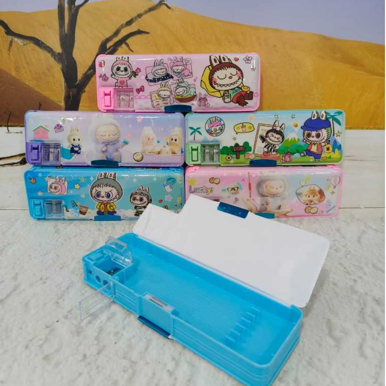 

(1pc) KOTAK PENSIL PENCIL CASE MAGNET LABUBU TEMPAT KOSTAK