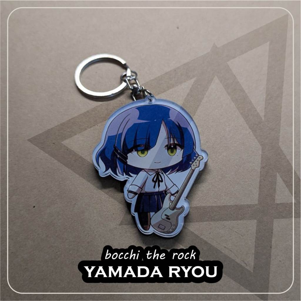Keychain Bocchi The Rock - Yamada Ryou | KyraMerch Anime Fanmerch Dealer