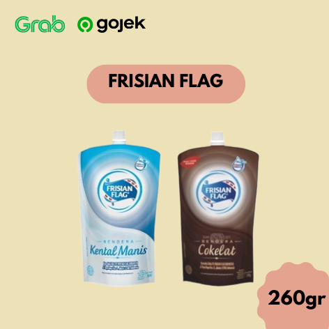 

Frisian Flag Susu Kental Manis Susu Coklat Pouch 260 Gram