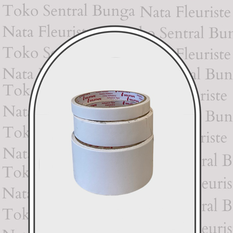 

DOUBLE TAPE / PLESTER / ISOLASI BOLAK BALIK