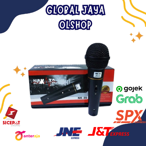 MIC KARAOKE MIC KABEL NK35 MIK UNTUK KARAOKE