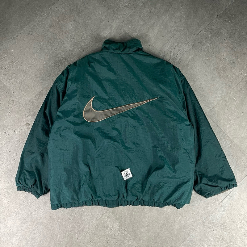 vintage nike jacket revesible jacket second original