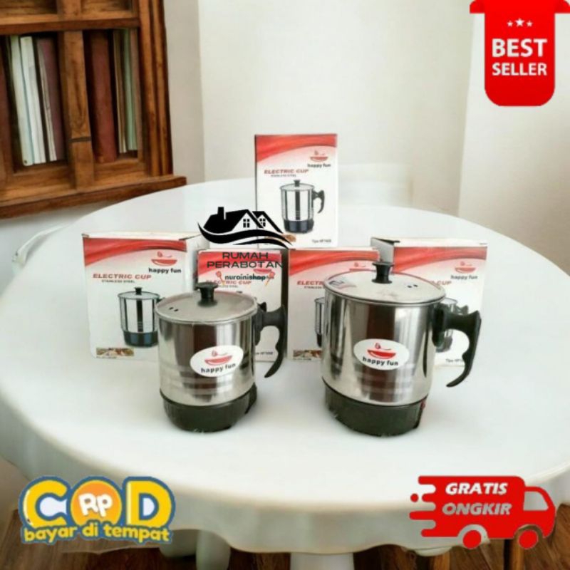 [RP] mug elektrik happy fun/teko listrik happy fun