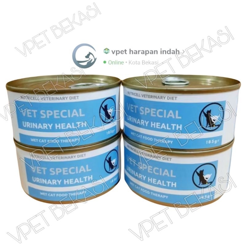 URINARY NUTRICELL VET SPECIAL URINARY WEET FOOD 185GR