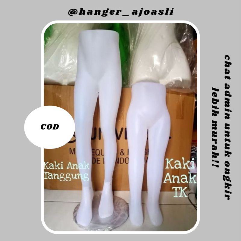Manekin Kaki Anak Patung Kaki Anak Bening