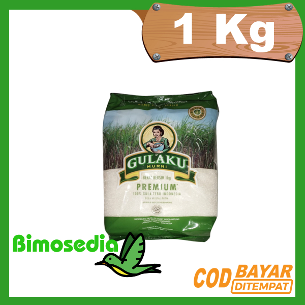 

Gula tebu GULAKU MURNI PREMIUM 1KG