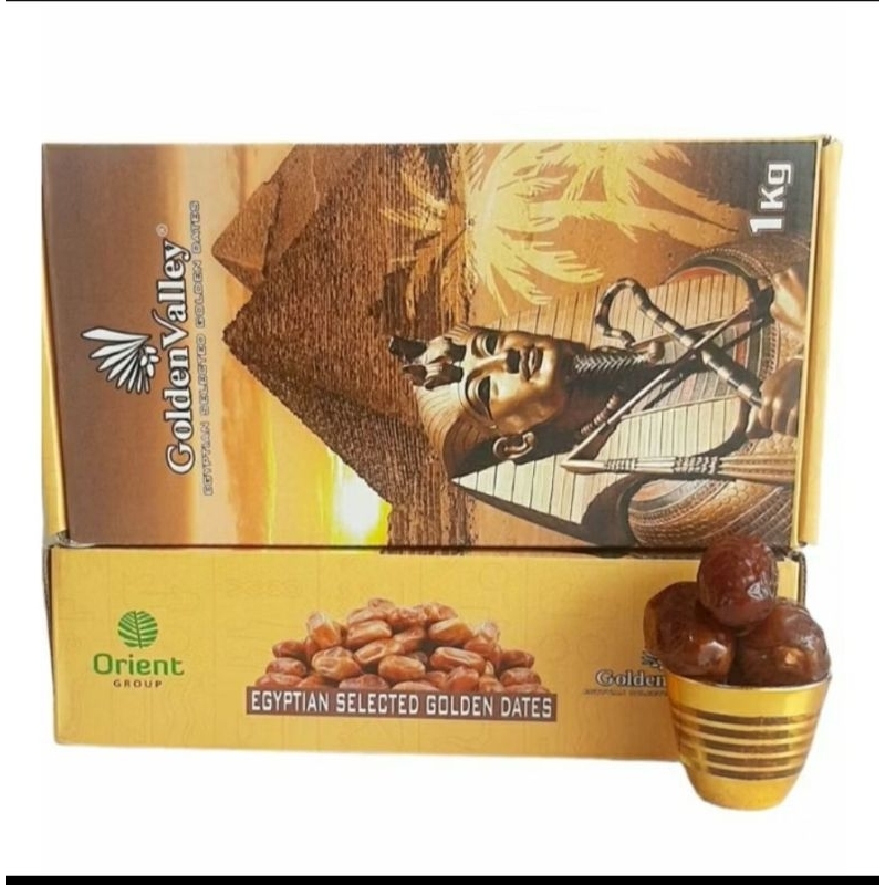 

kurma madu mesir golden vally kemasan dus 1kg