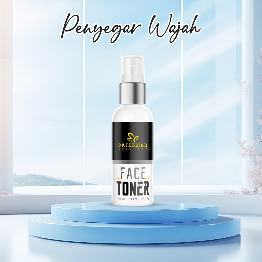 Face Toner Dr Febrian Skincare 60ml Spray Menyegarkan Membersihkan Wajah Original Bpom