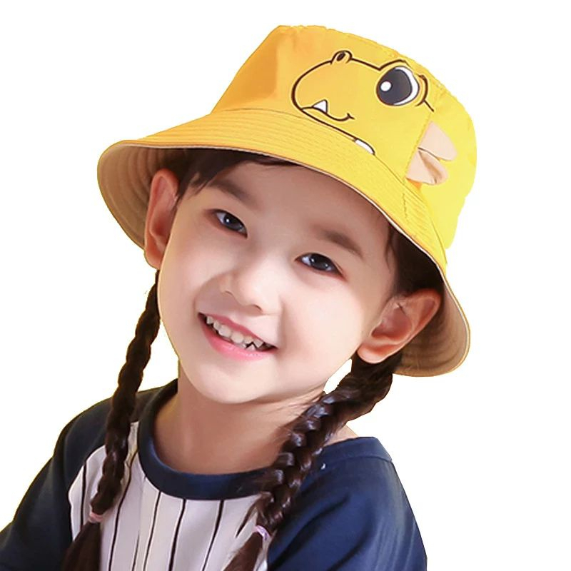 TOPI BUCKET DINO ANAK FREE CUSTOM BORDIR NAMA TERKINI