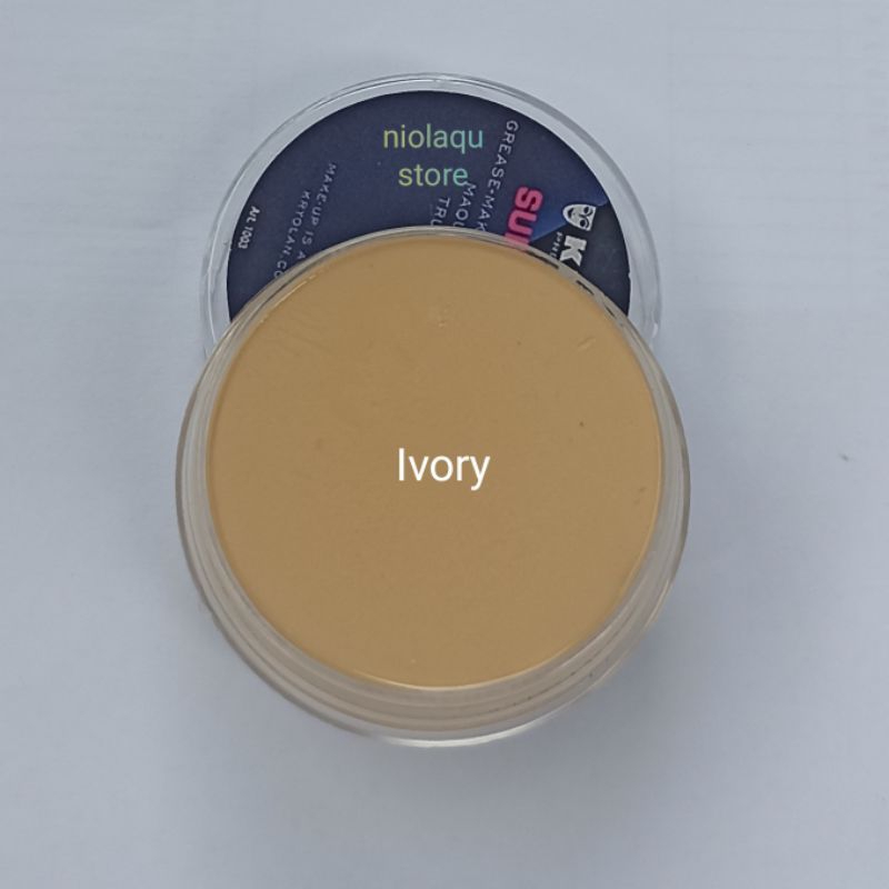 Foundation Kryolan 8ml MINI Makeup Wajah 8ml MINI