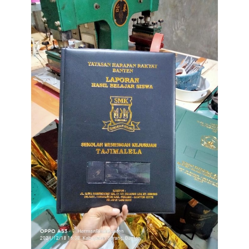 

Map rapot,Map ijazah custom ukuran Folio Dan A4 Termurah map rapot