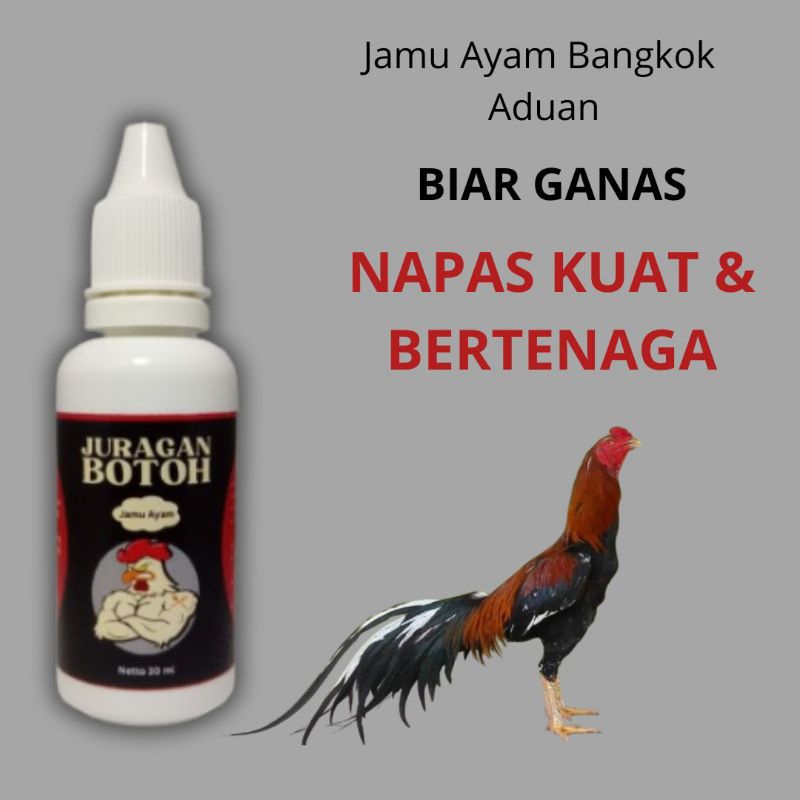 Jamu Ayam Bangkok Aduan Juragan Botoh Biar Ganas Nafas Kuat Dan Bertenaga Full Power‎