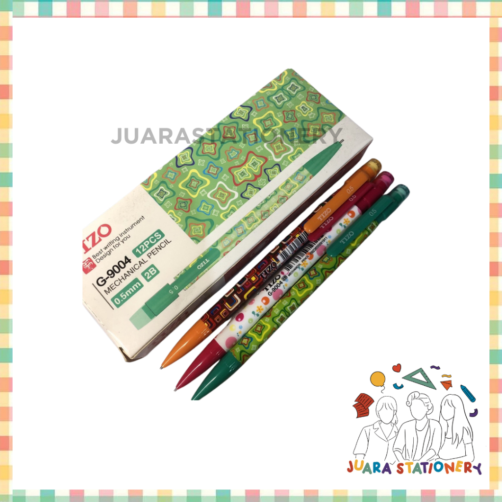 

Pensil Mekanik 0.5 Korea Abstrak Karakter Ada Penghapus (793) / Mechanical Pencil / Pensil Cetek / Pinsil