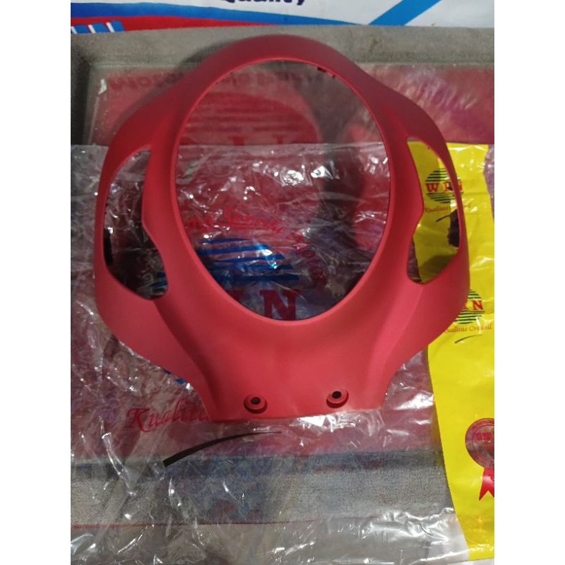 tameng scoopy new 2020 2021 2022 2023 merah doff/panel scoopy new merah doff 2020-2023/pelindung lam