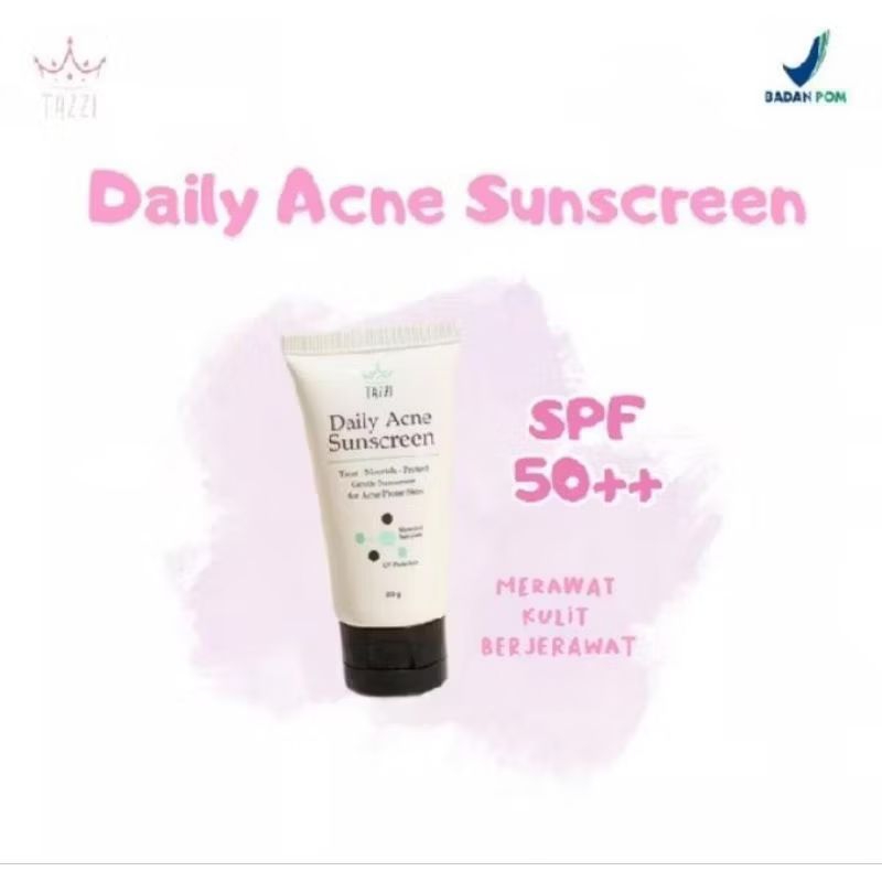 TAZZI || SUNSCREEN ACNE BY TAZZI