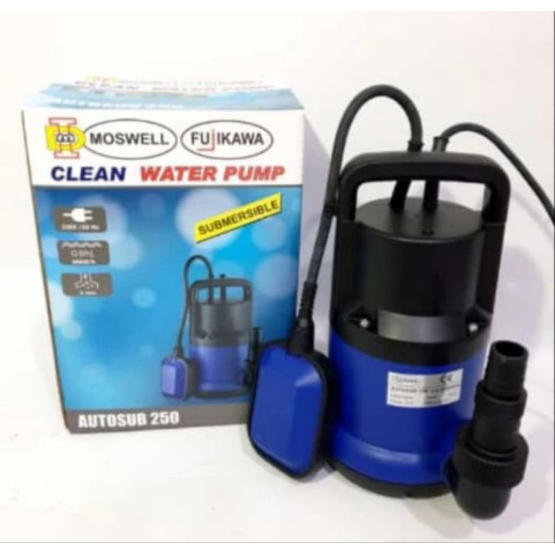 POMPA CELUP AIR KOTOR AUTOSUB -250 moswel Pompa sumber Sibel 400Watt