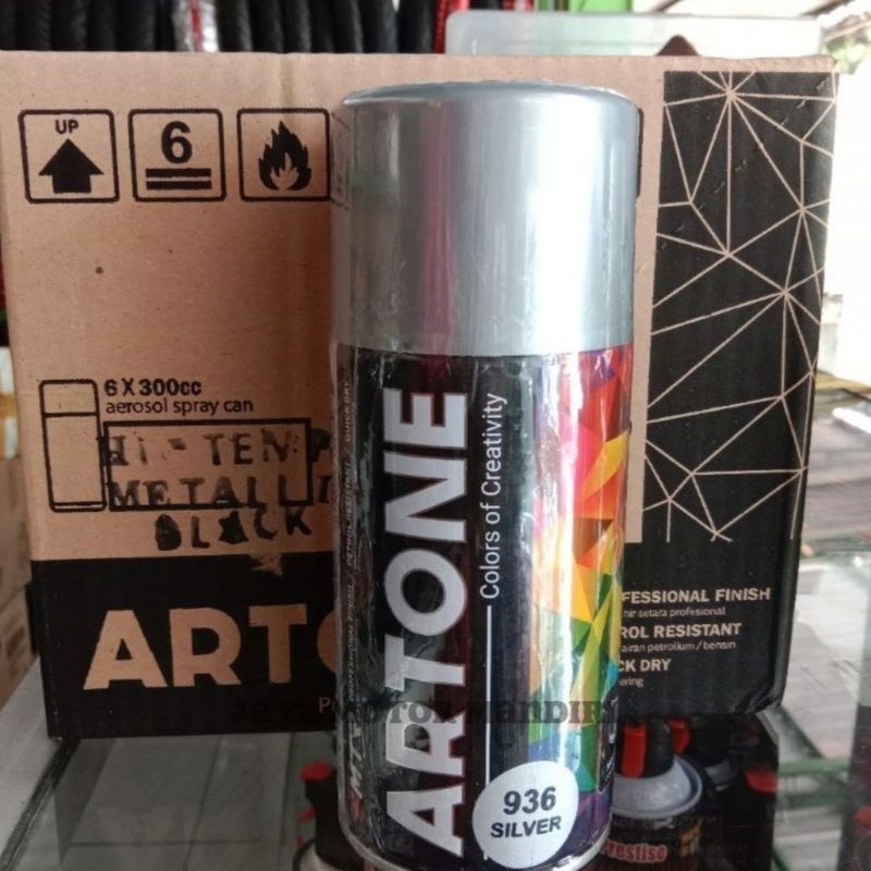 CAT SEMPROT MTR ARTONE SILVER KODE 936 300cc