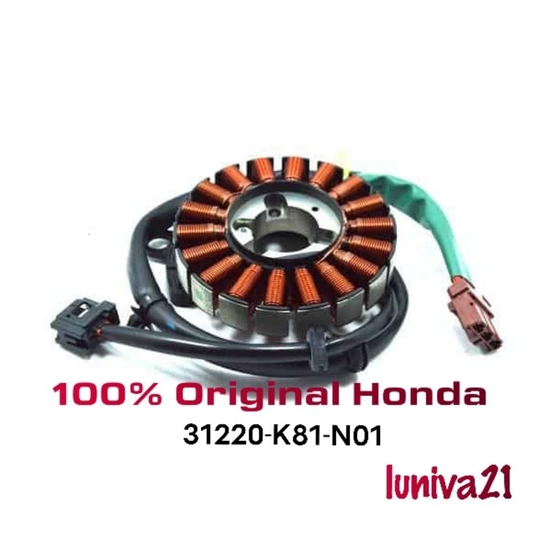 Spull Stator Comp Beat eSP K81 Original 31220-K81-N01