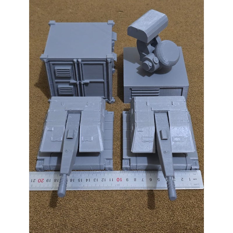 3D Printed Part Miniatur Oerlikon