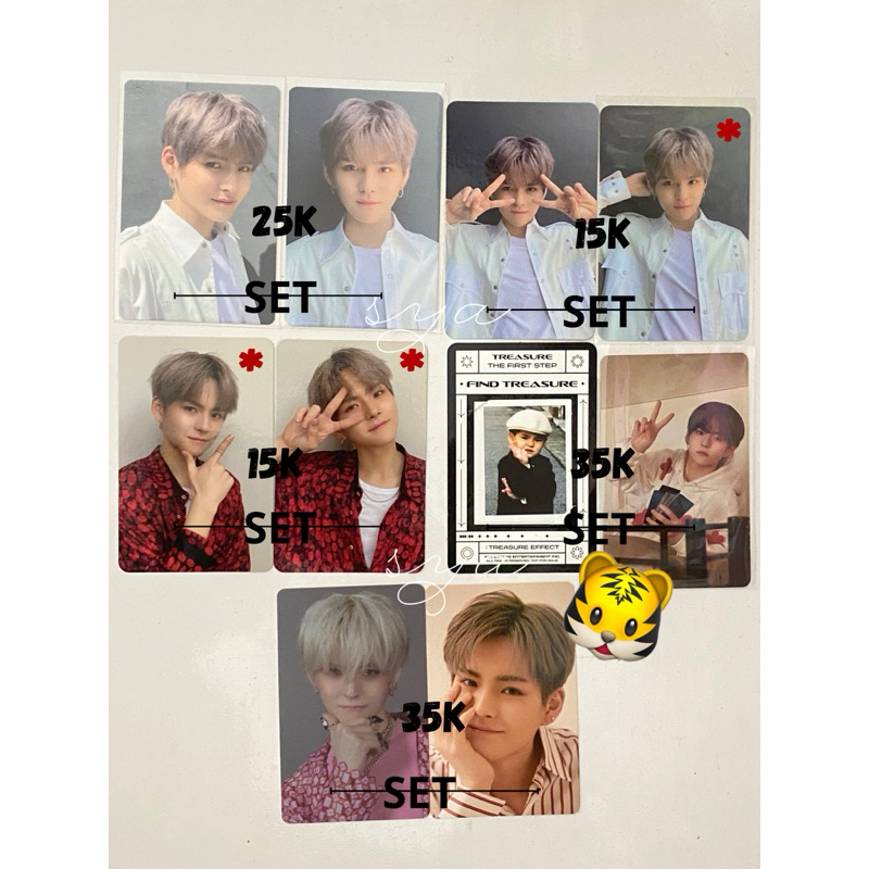 ❗️BACA DESC❗️PHOTOCARD PC AAB YOSHI TREASURE OFFICIAL BLOOMING MANYO EVENT 3 SUMMER CAMP BENEFIT WEV