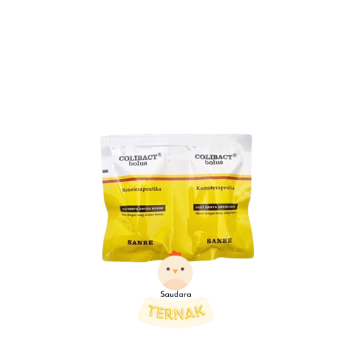 Colibact Bolus 1 Butir Ecer Obat Mencret Sapi Diare Kambing Pencernaan Domba Sanbe
