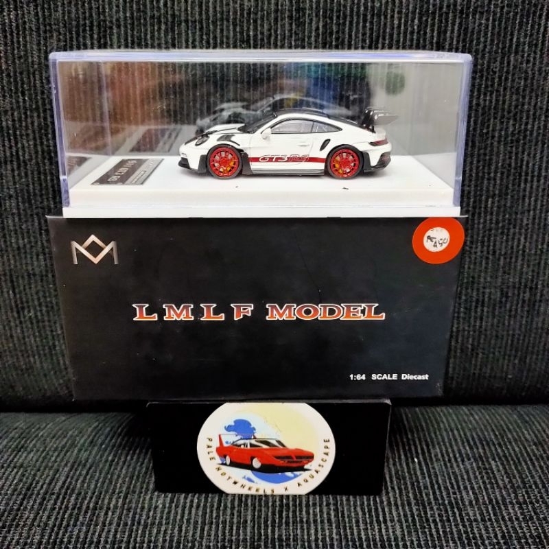 LMLF MODEL PORSCHE 911 GT 3 RS white 1:64