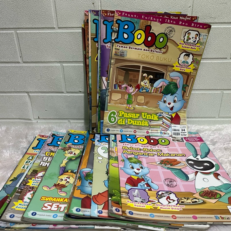 Paket 32 Majalah Bobo Tahun XLIX -2021