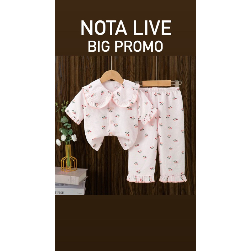 Piyama Anak Import Organik